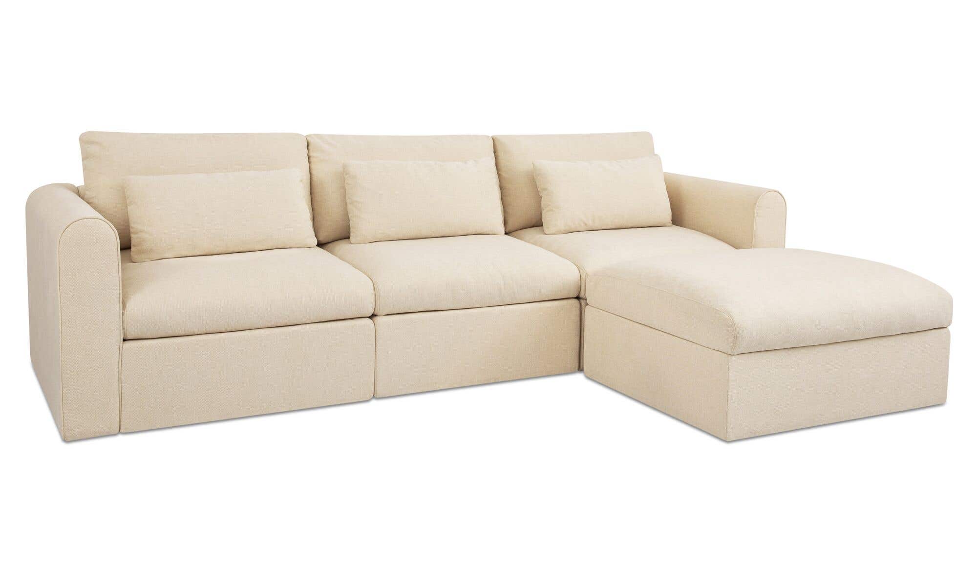 Swift Lounge Modular Sectional Light Beige by Moe's Home Collection - view 4