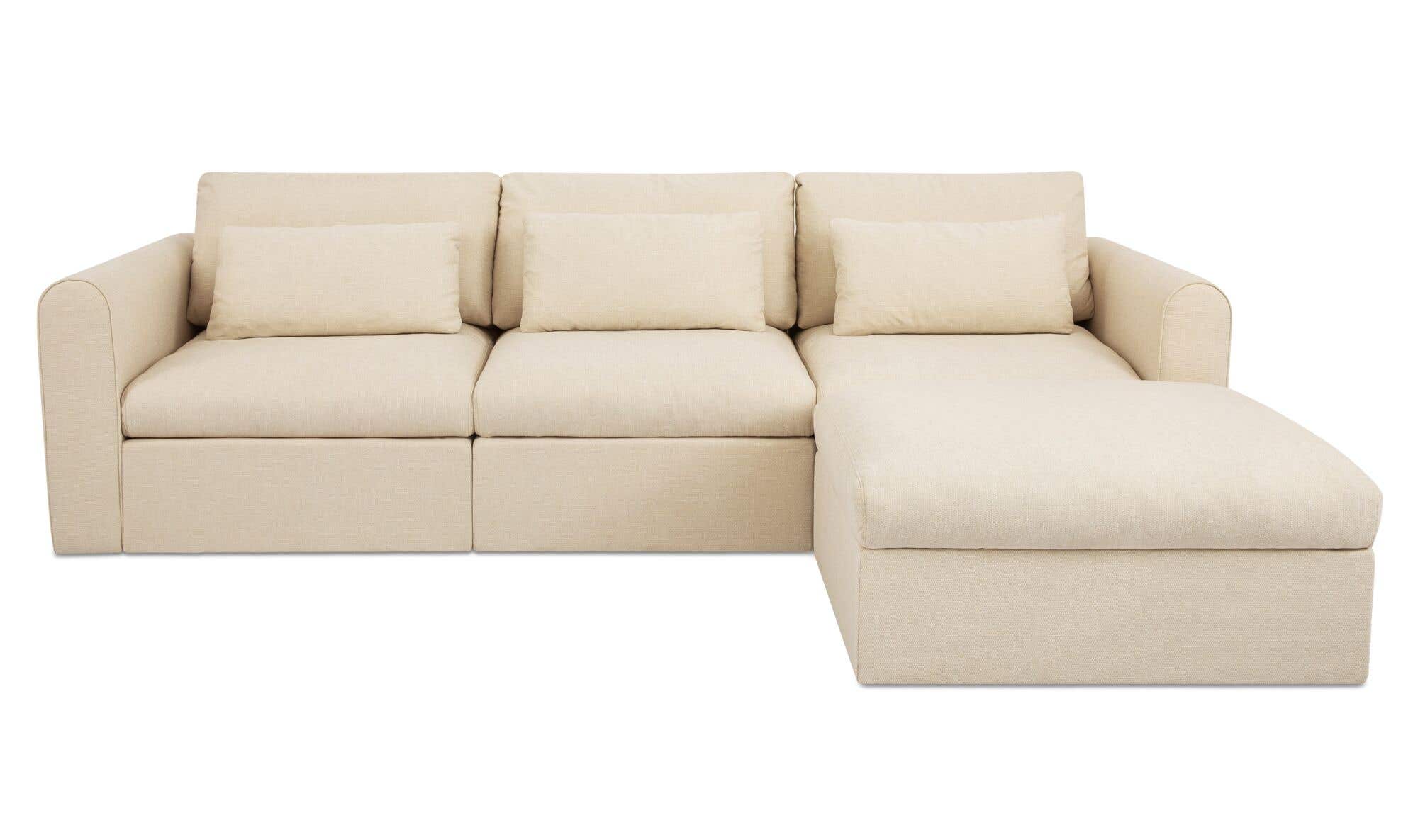 Swift Lounge Modular Sectional Light Beige by Moe's Home Collection - view 3