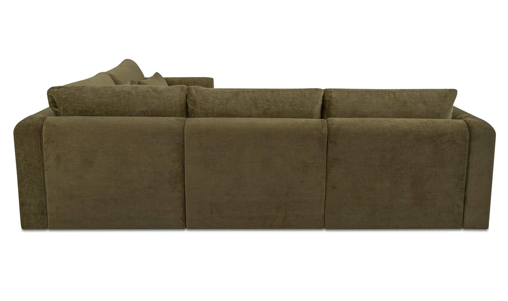 Swift Classic L Modular Sectional Dark Green by Moe's Home Collection - view 5