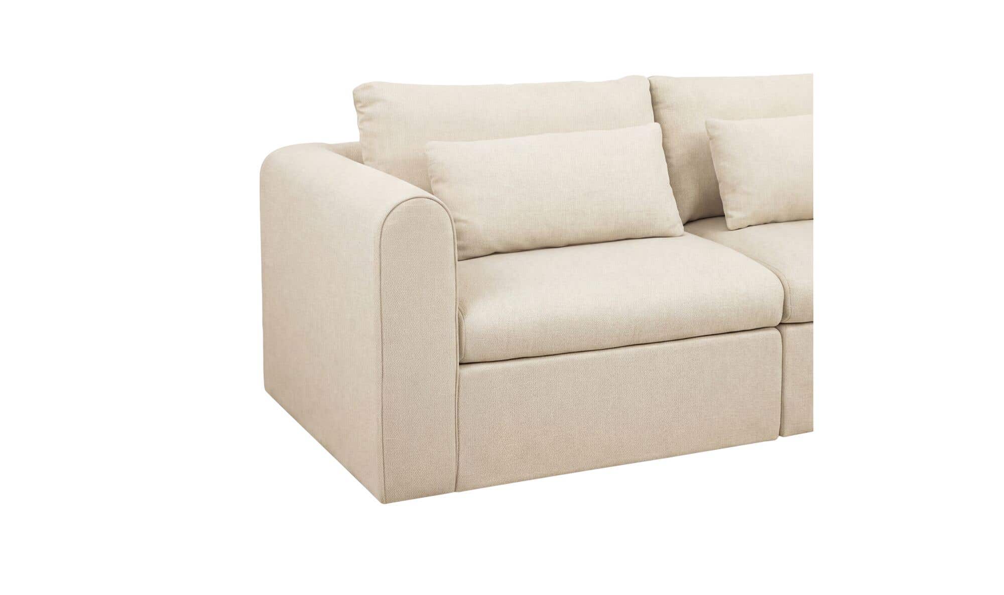 Swift Classic L Modular Sectional Light Beige by Moe's Home Collection - view 8