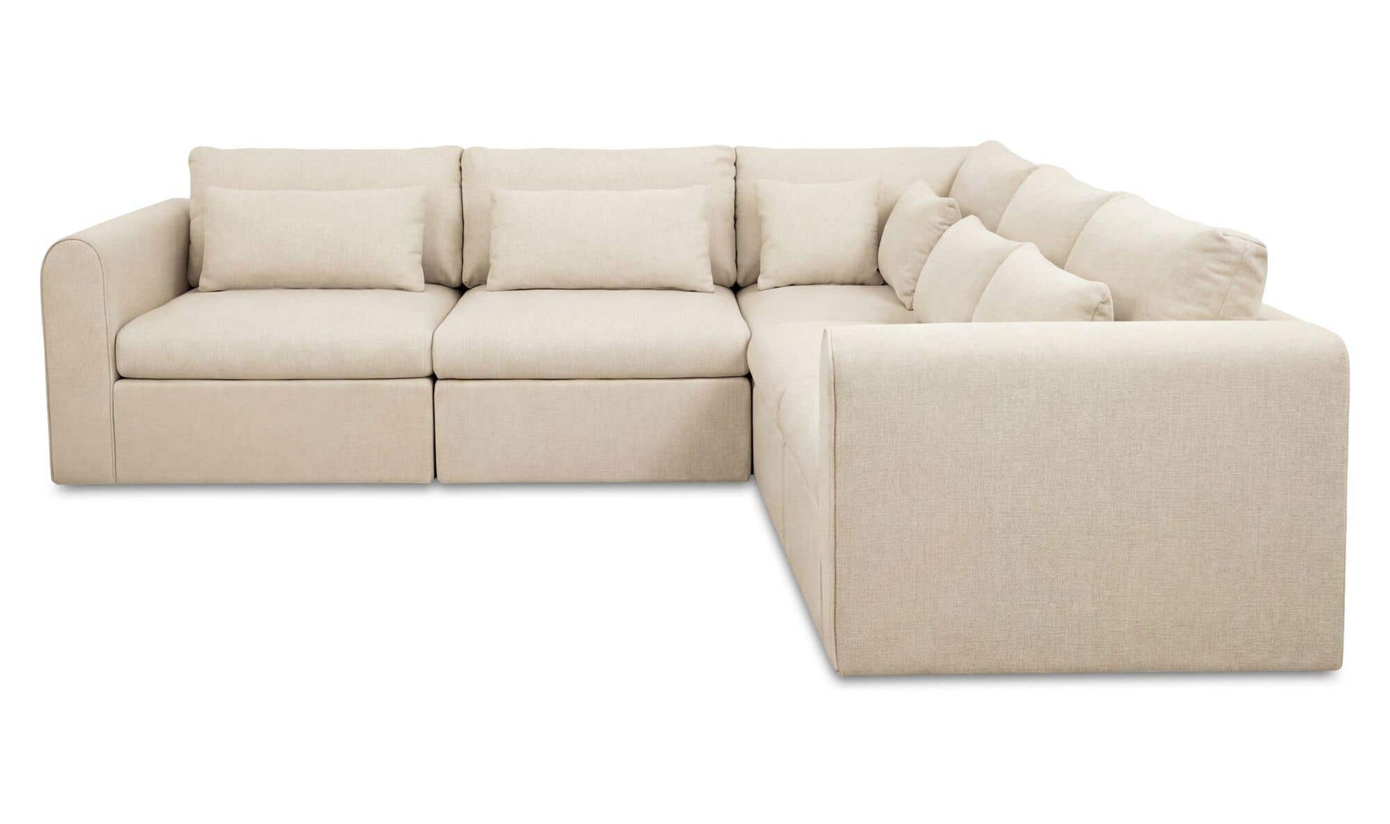 Swift Classic L Modular Sectional Light Beige by Moe's Home Collection - view 5