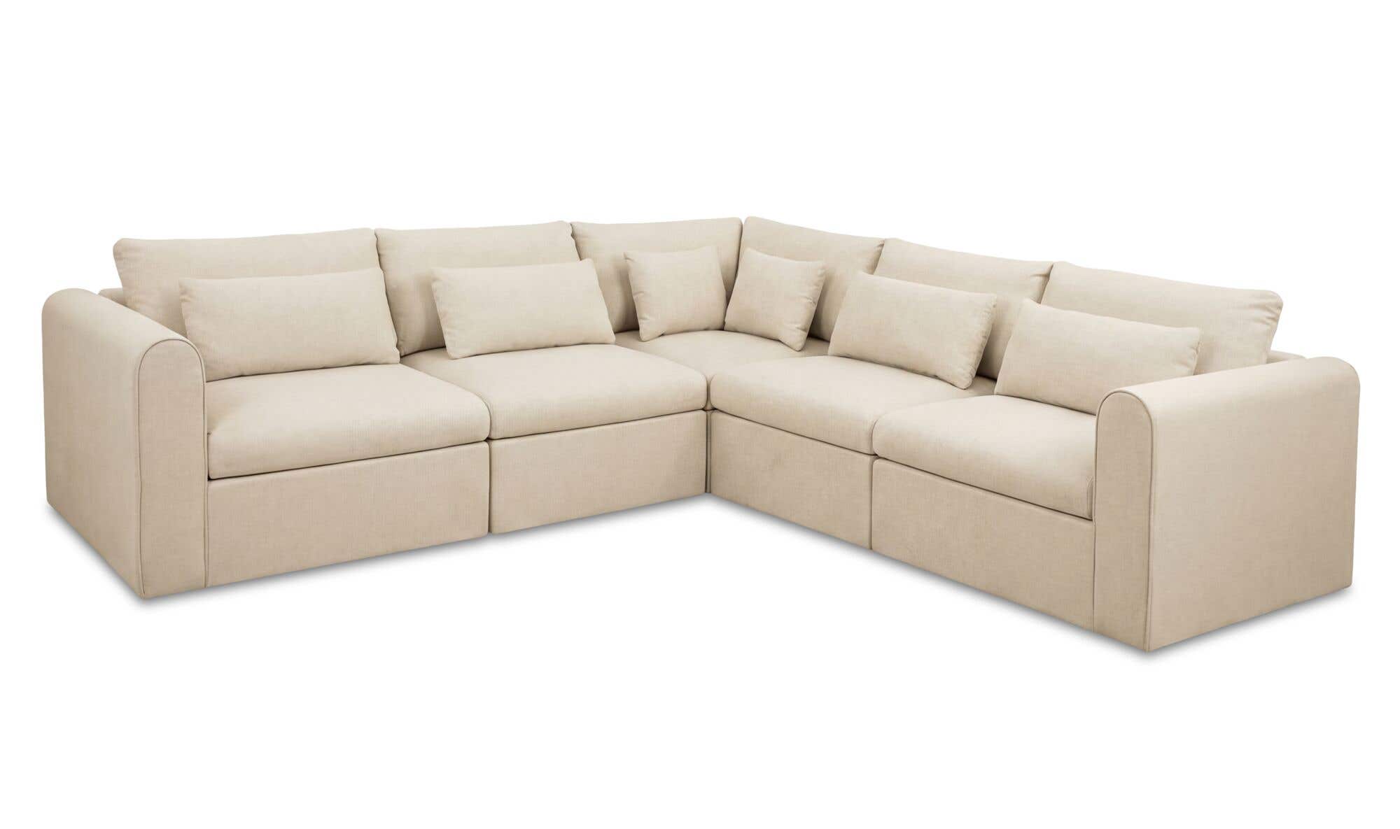 Swift Classic L Modular Sectional Light Beige by Moe's Home Collection - view 3