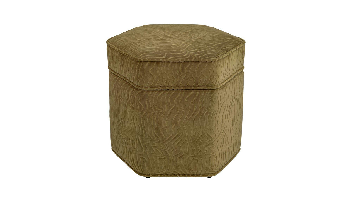 Finn Storage Ottoman Olive by Moe's Home Collection - view 2