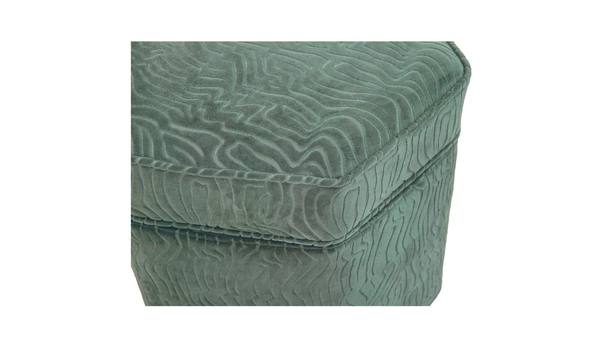 Finn Storage Ottoman Blue by Moe's Home Collection - view 6
