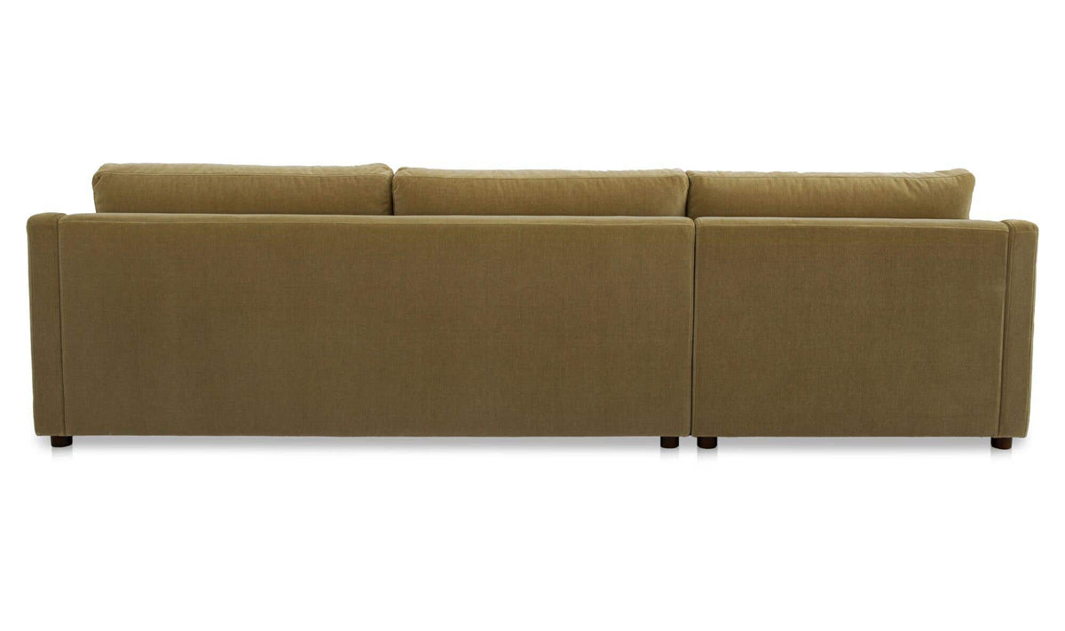 Imogen Sectional Olive Left by Moe's Home Collection - view 7
