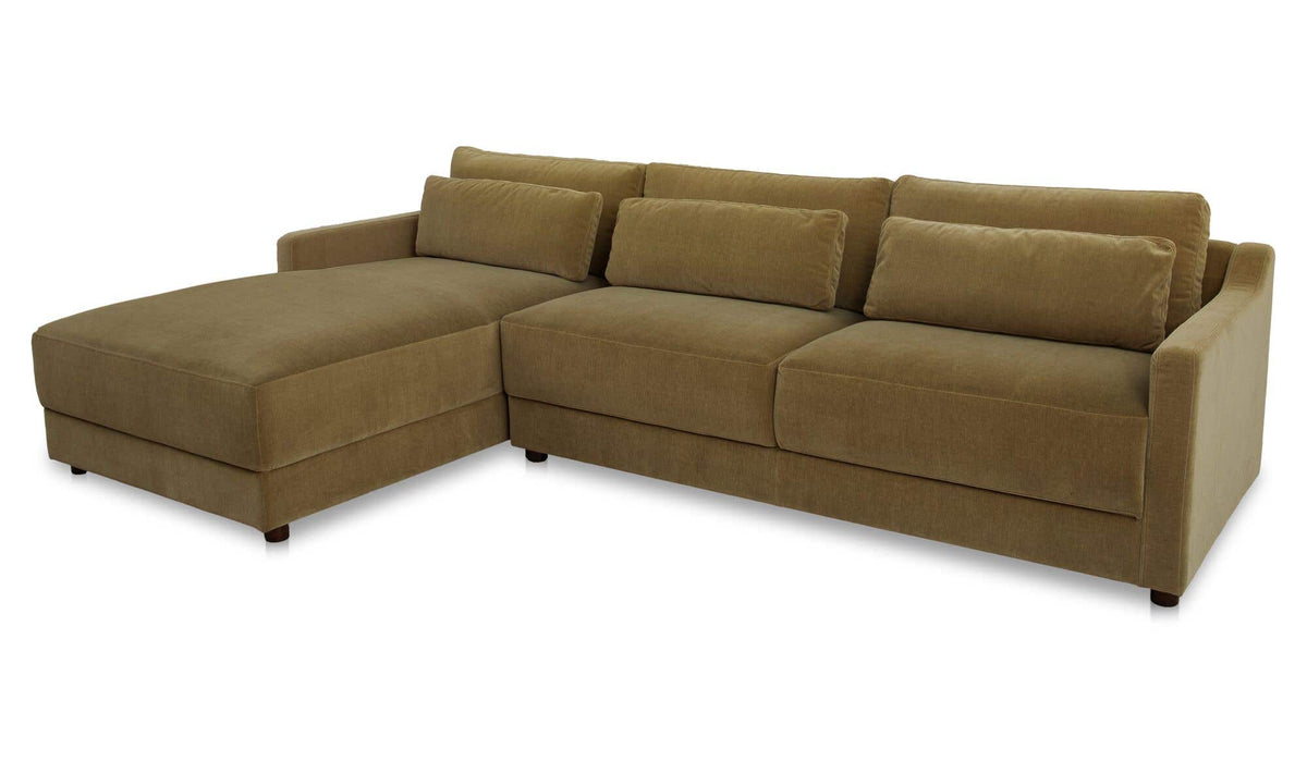 Imogen Sectional Olive Left by Moe's Home Collection - view 10