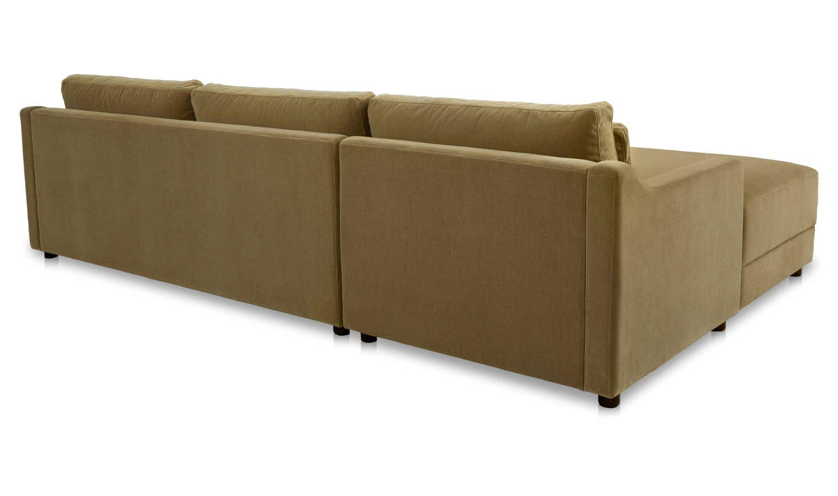 Imogen Sectional Olive Left by Moe's Home Collection - view 8