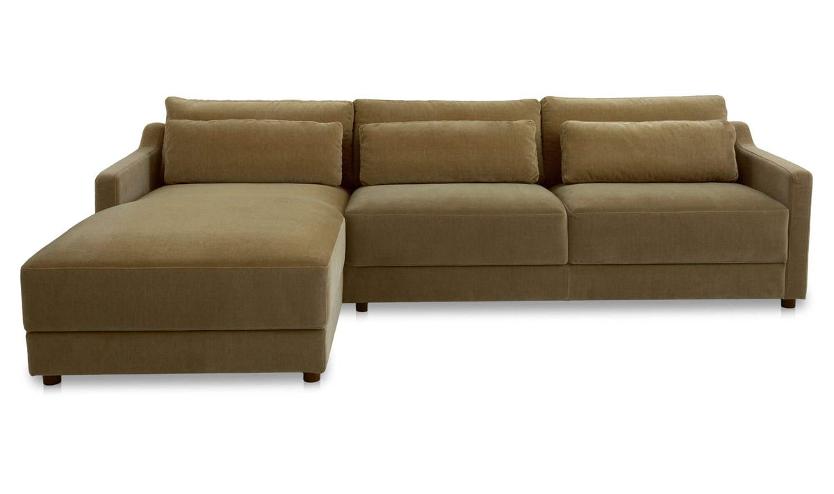 Imogen Sectional Olive Left by Moe's Home Collection - view 2