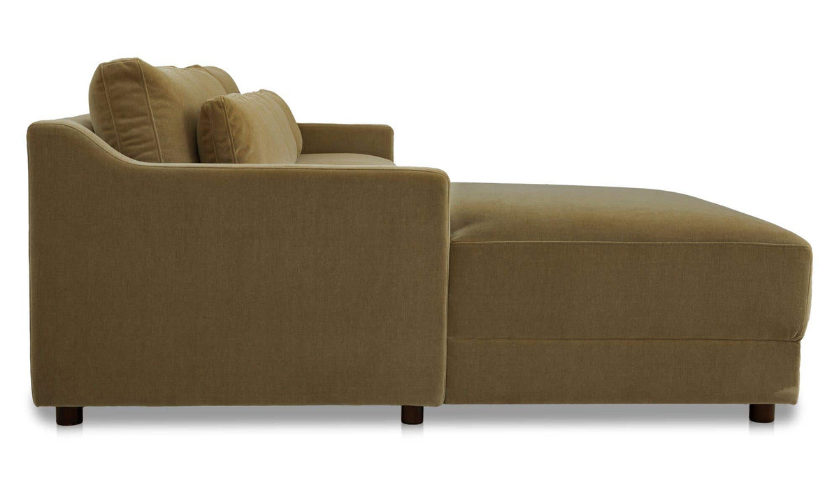 Imogen Sectional Olive Left by Moe's Home Collection - view 5