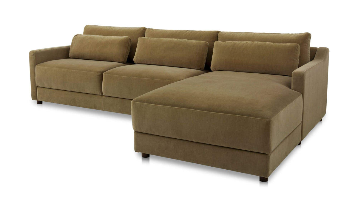 Imogen Sectional Olive Right by Moe's Home Collection - view 7