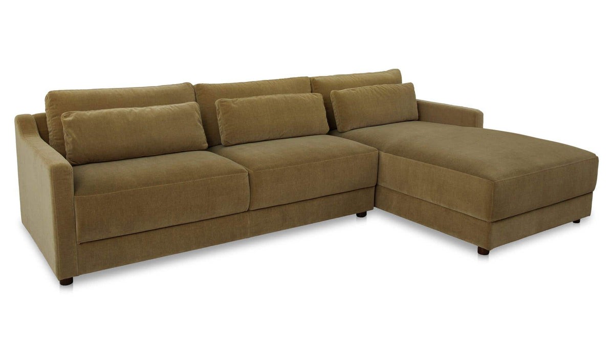 Imogen Sectional Olive Right by Moe's Home Collection - view 4