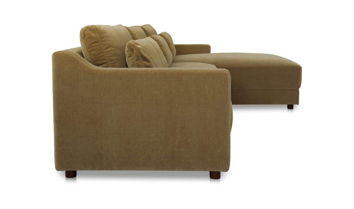 Imogen Sectional Olive Right by Moe's Home Collection - view 5