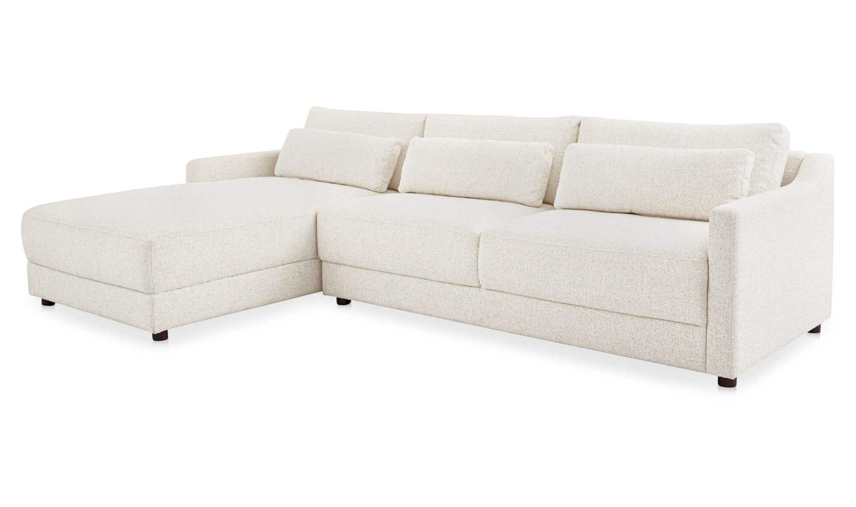 Imogen Sectional Textured Oat Left by Moe's Home Collection - view 10