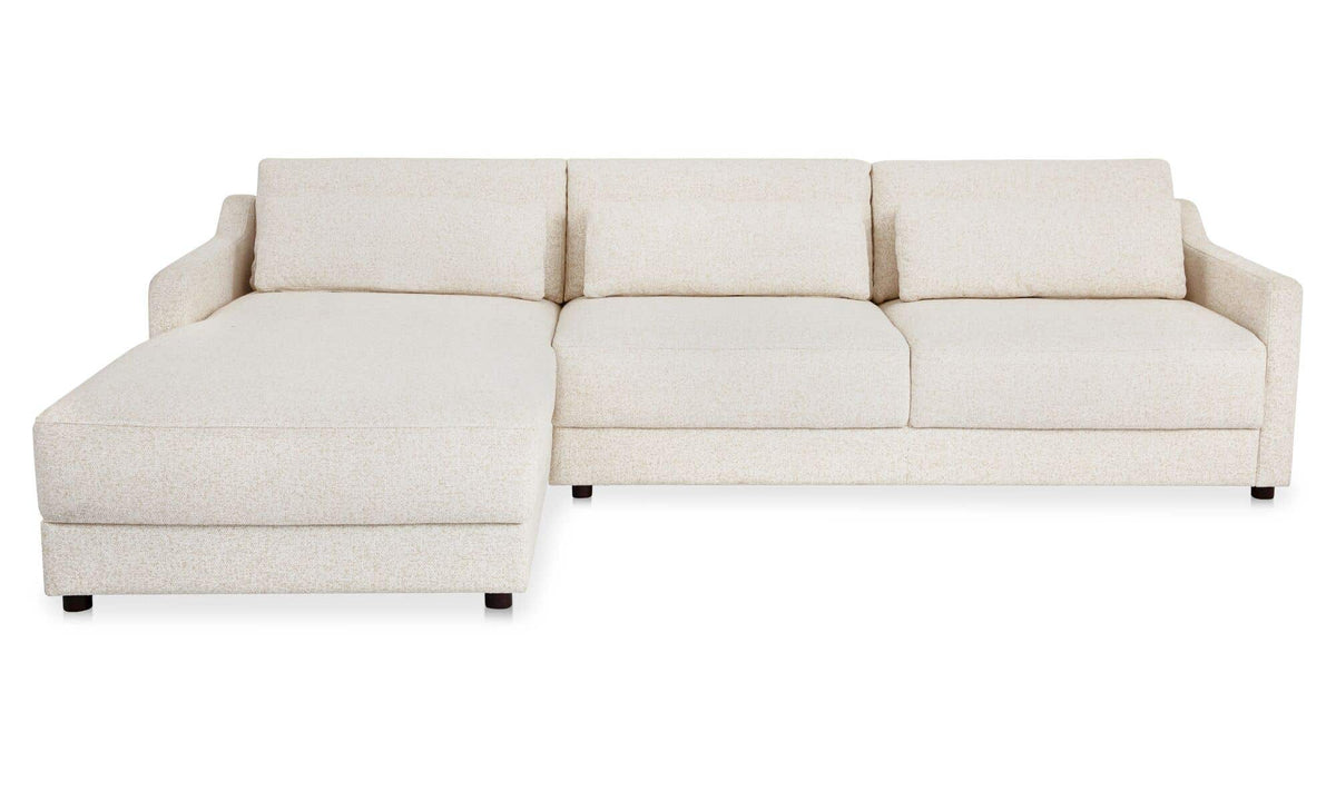 Imogen Sectional Textured Oat Left by Moe's Home Collection - view 2