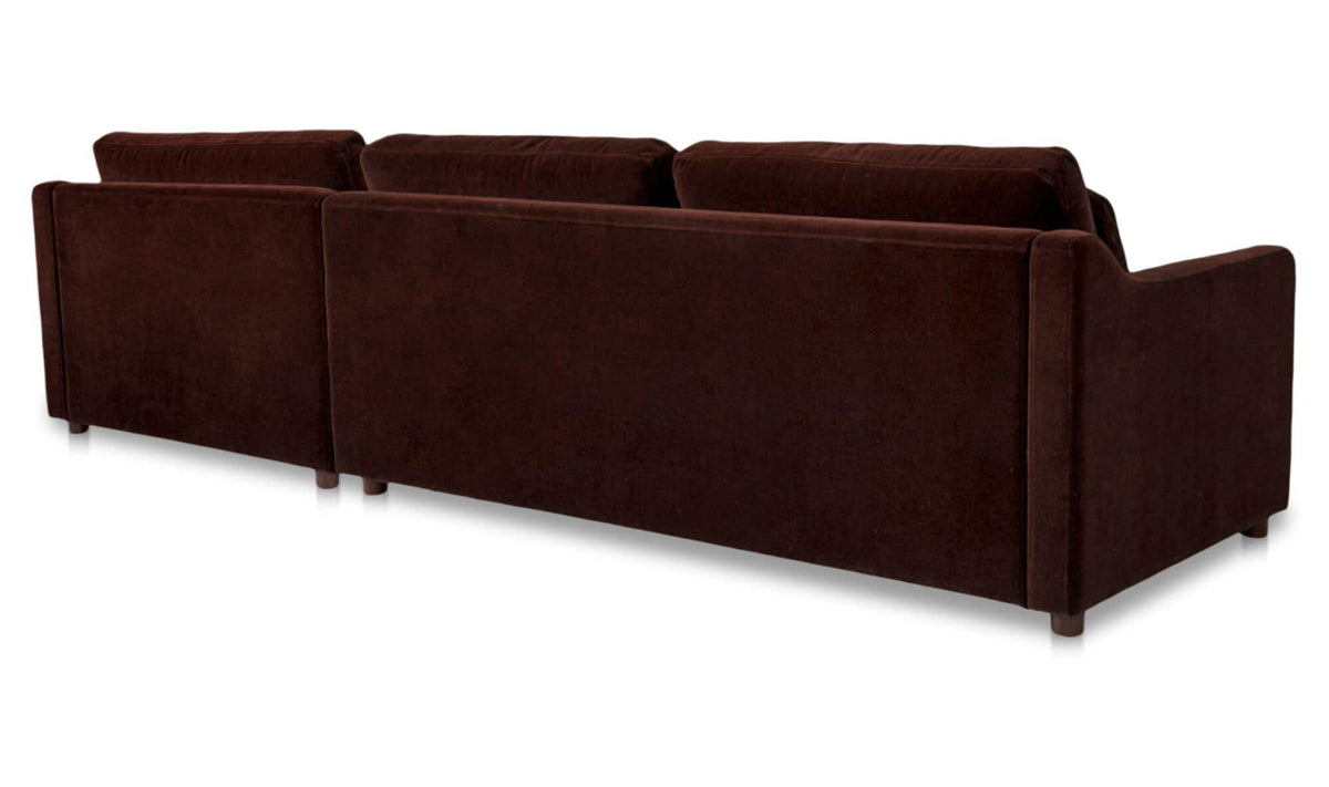 Imogen Sectional Bordeaux Right by Moe's Home Collection - view 6