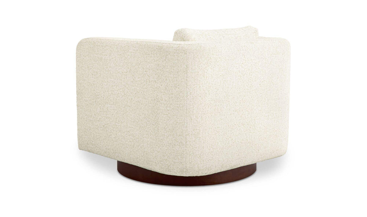 Julian Swivel Chair Textured Oat by Moe's Home Collection - view 6