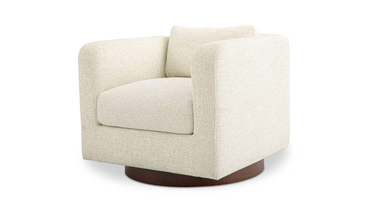 Julian Swivel Chair Textured Oat by Moe's Home Collection - view 10
