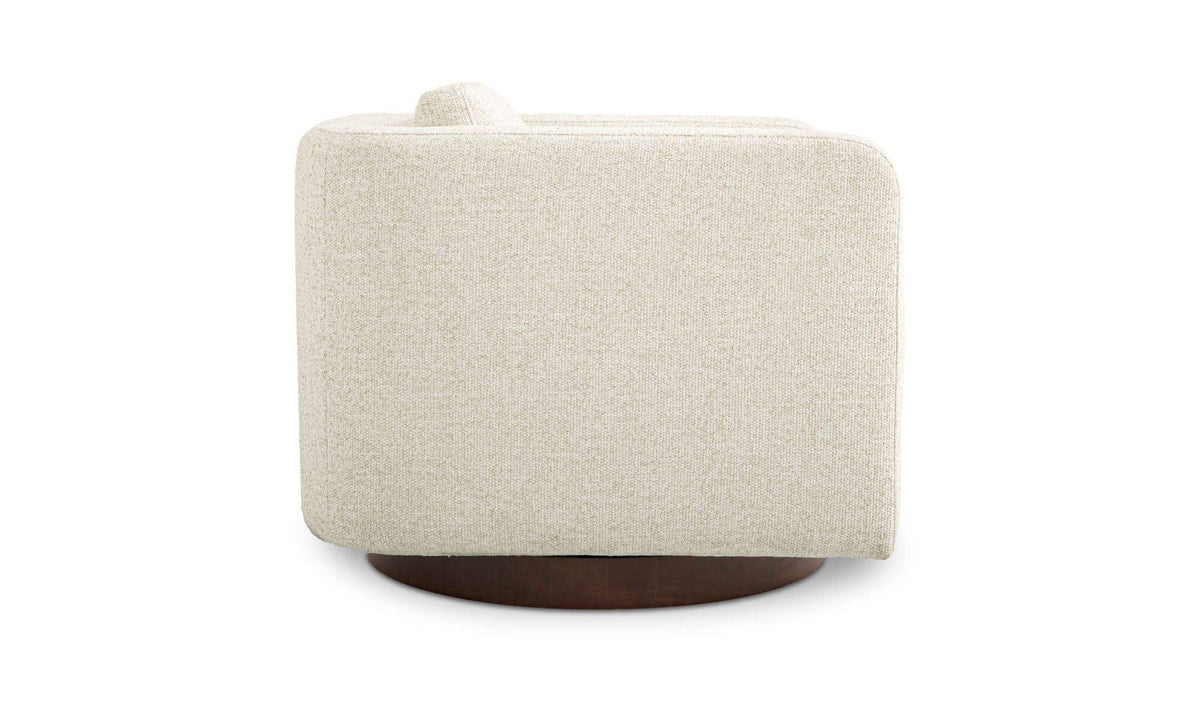 Julian Swivel Chair Textured Oat by Moe's Home Collection - view 5