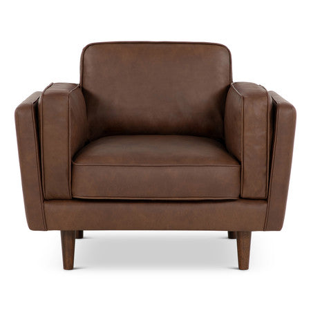 Brooklyn Accent Chair - Dark Brown