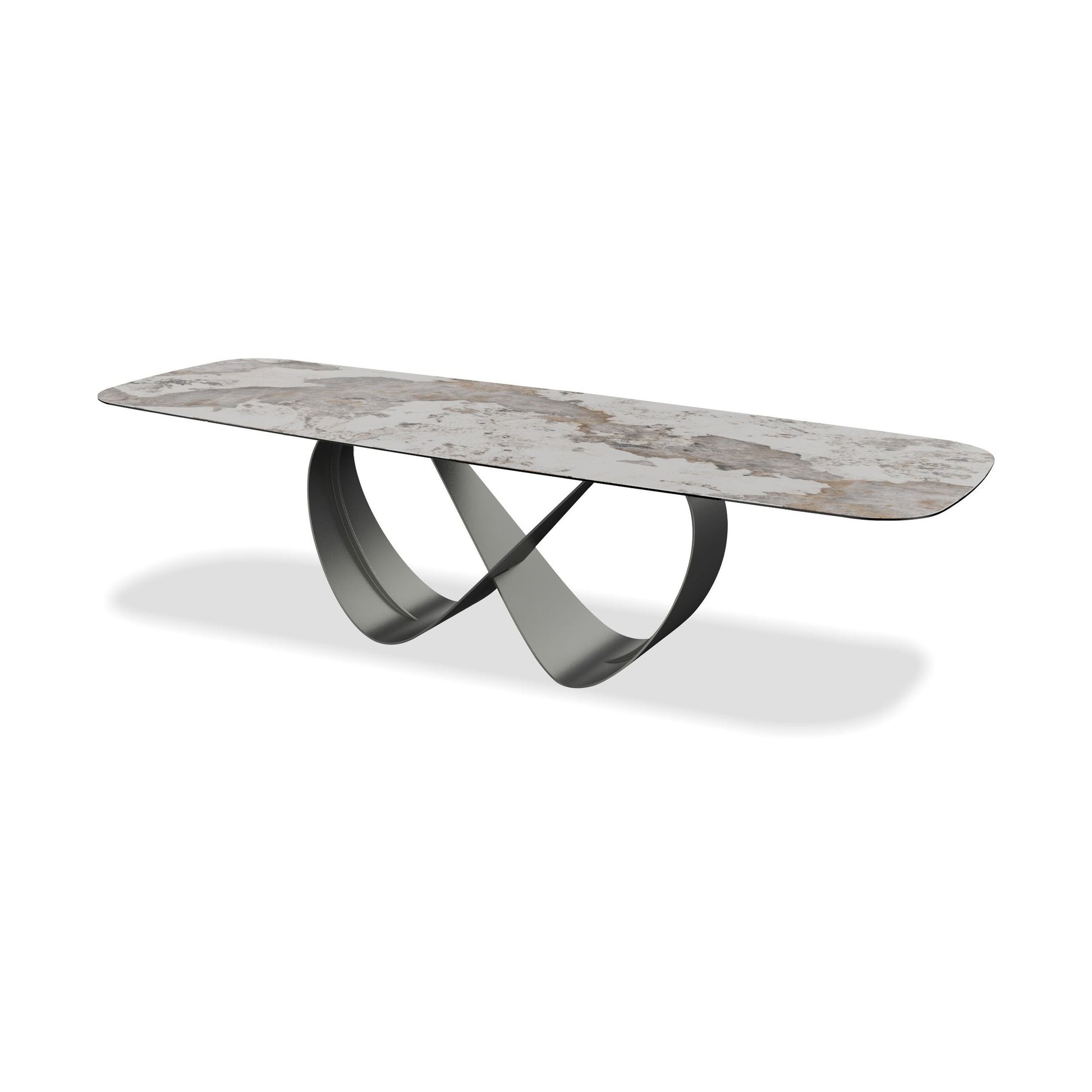 Wave 95" Dining Table  Dining Table by Mobital - image 1