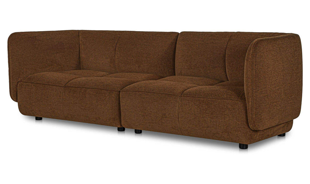 Camden Sofa Dark Brown by Moe's Home Collection - view 4
