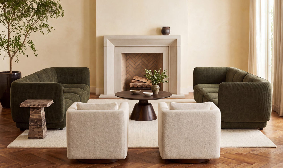 Camden Sofa Dark Green by Moe's Home Collection - view 3