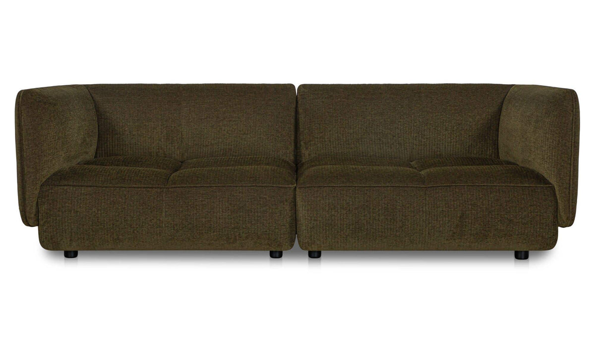 Camden Sofa Dark Green by Moe's Home Collection - view 2
