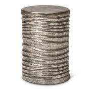 Elements - Tara Stool - Vintage Silver