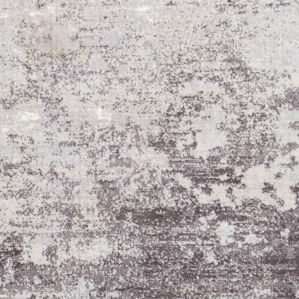 Wanderlust Charcoal/White Machine Woven Rug - swatch
