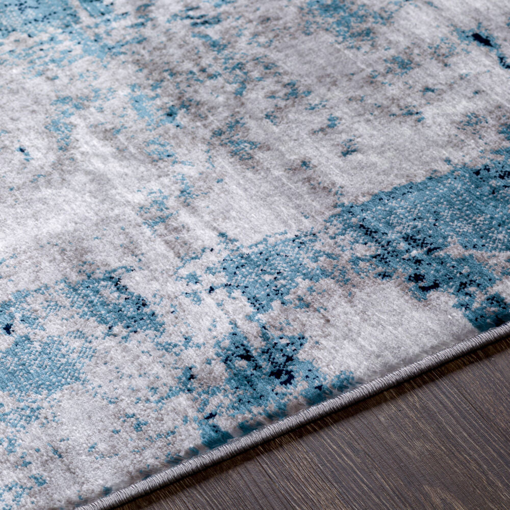 Wanderlust Cream/Medium Gray Machine Woven Rug - texture