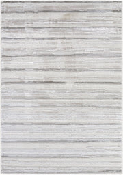 Wolly Cream/White Machine Woven Rug WOY-2304 - 5'3" x 7'