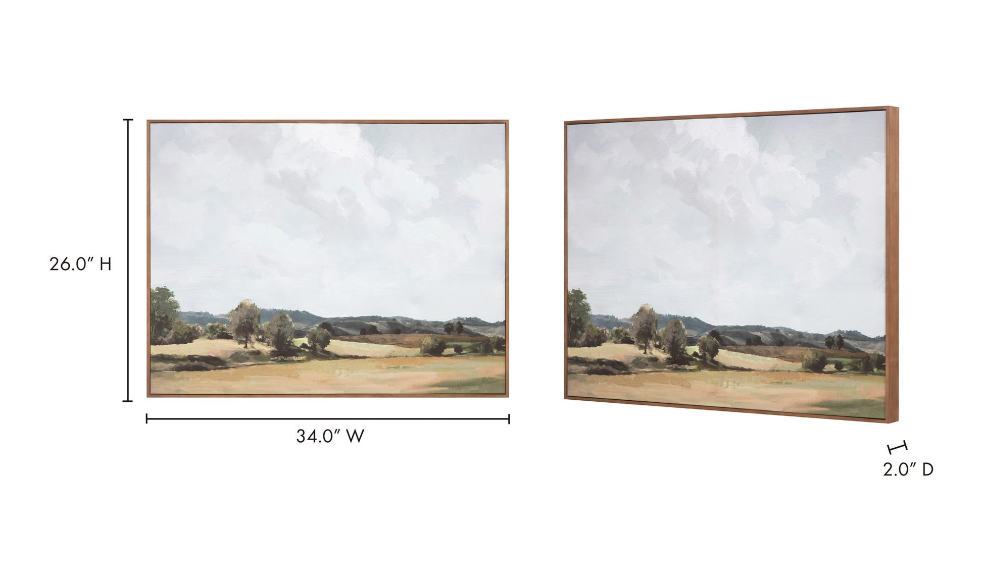 Vast Country Framed Painting by Moe's Home Collection - view 19
