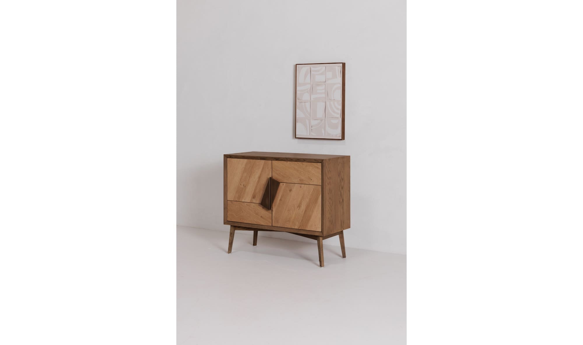 Unfold 2 Framed Print by Moe's Home Collection - view 5