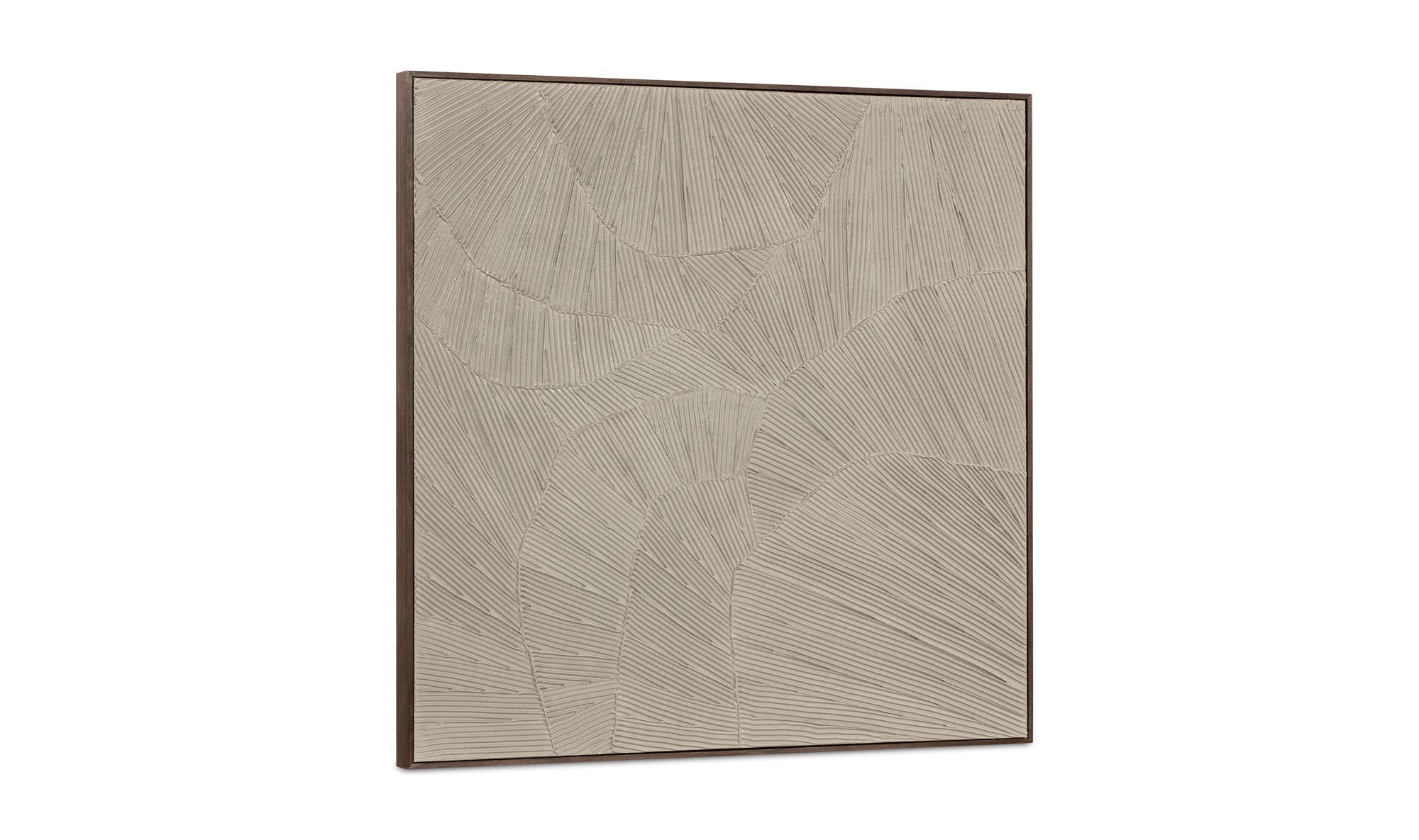 Flutter Framed Painting Cool Beige by Moe's Home Collection - view 7