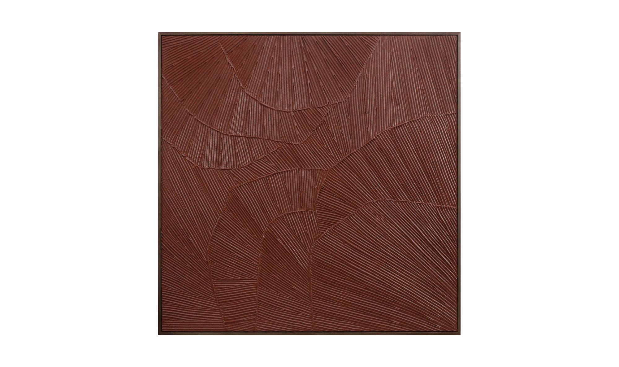 Flutter Framed Painting Maroon by Moe's Home Collection - view 6