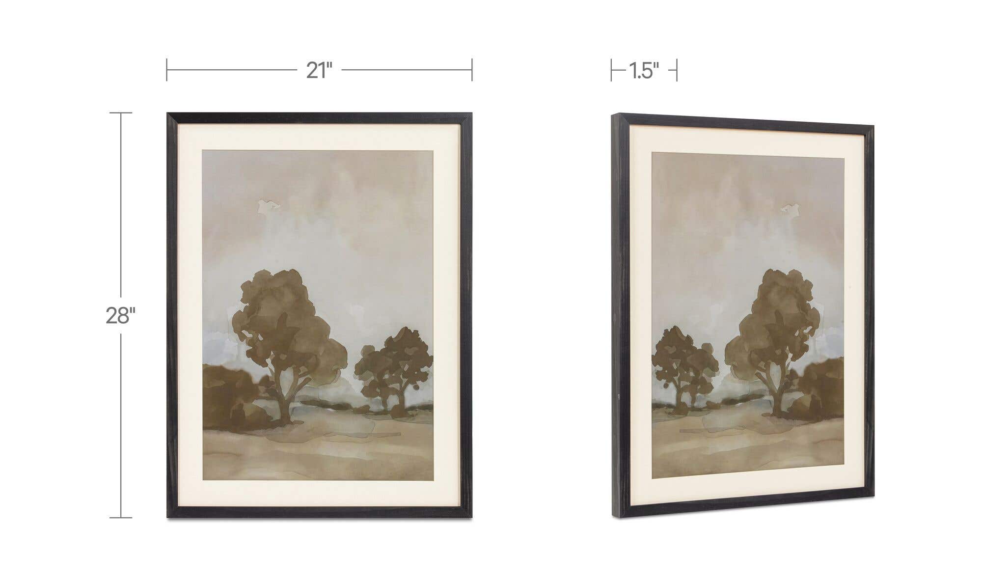 Ash Framed Print by Moe's Home Collection - view 9