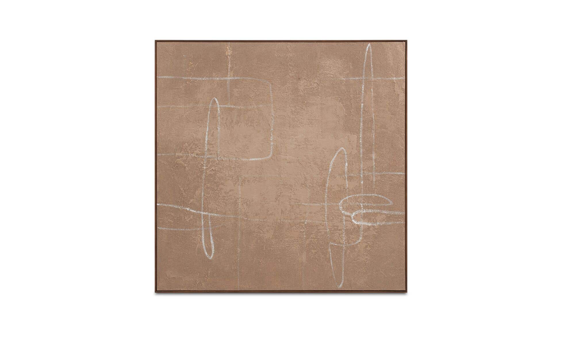 Notion Framed Painting Brown by Moe's Home Collection - view 4