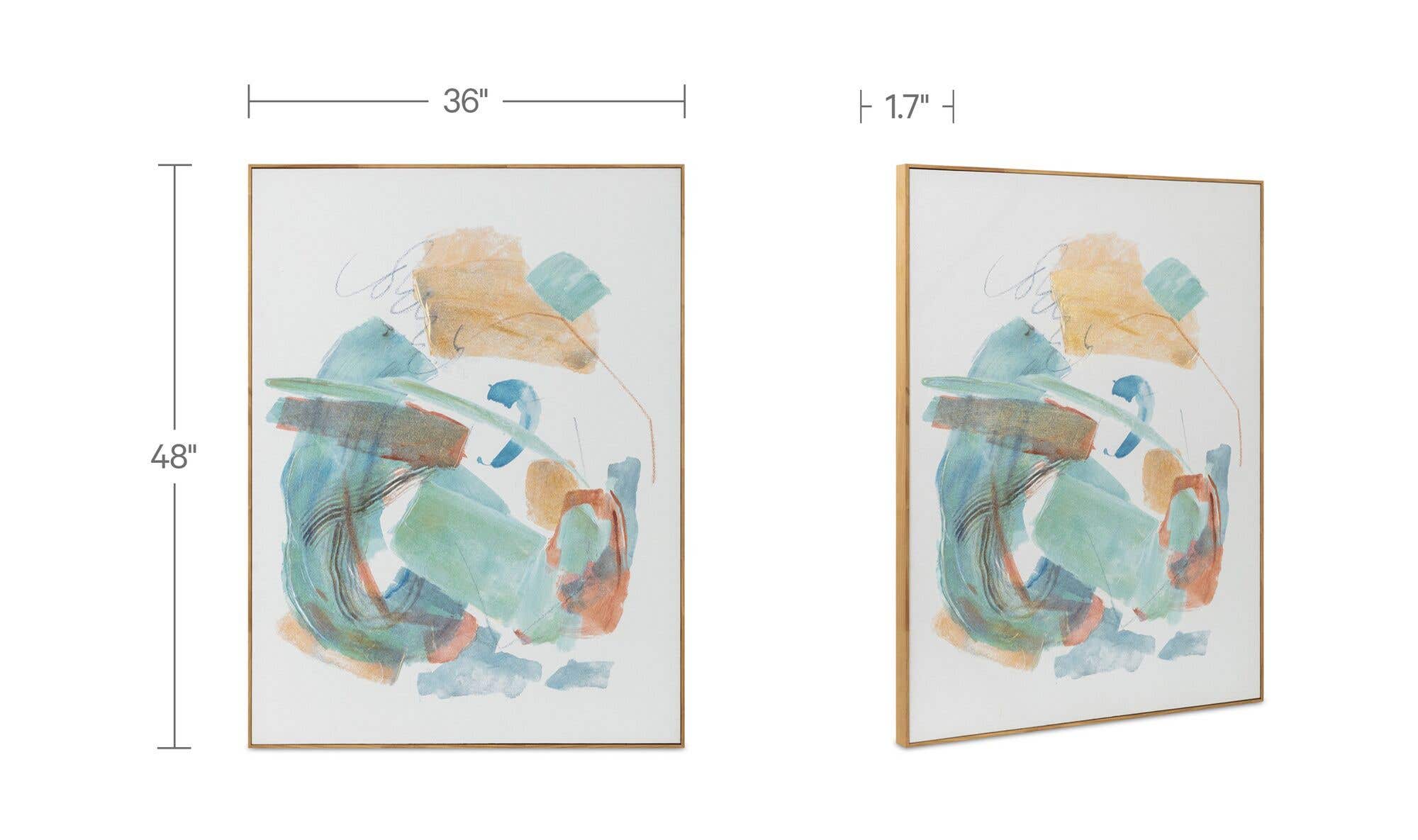 Prose Framed Painting by Moe's Home Collection - view 8