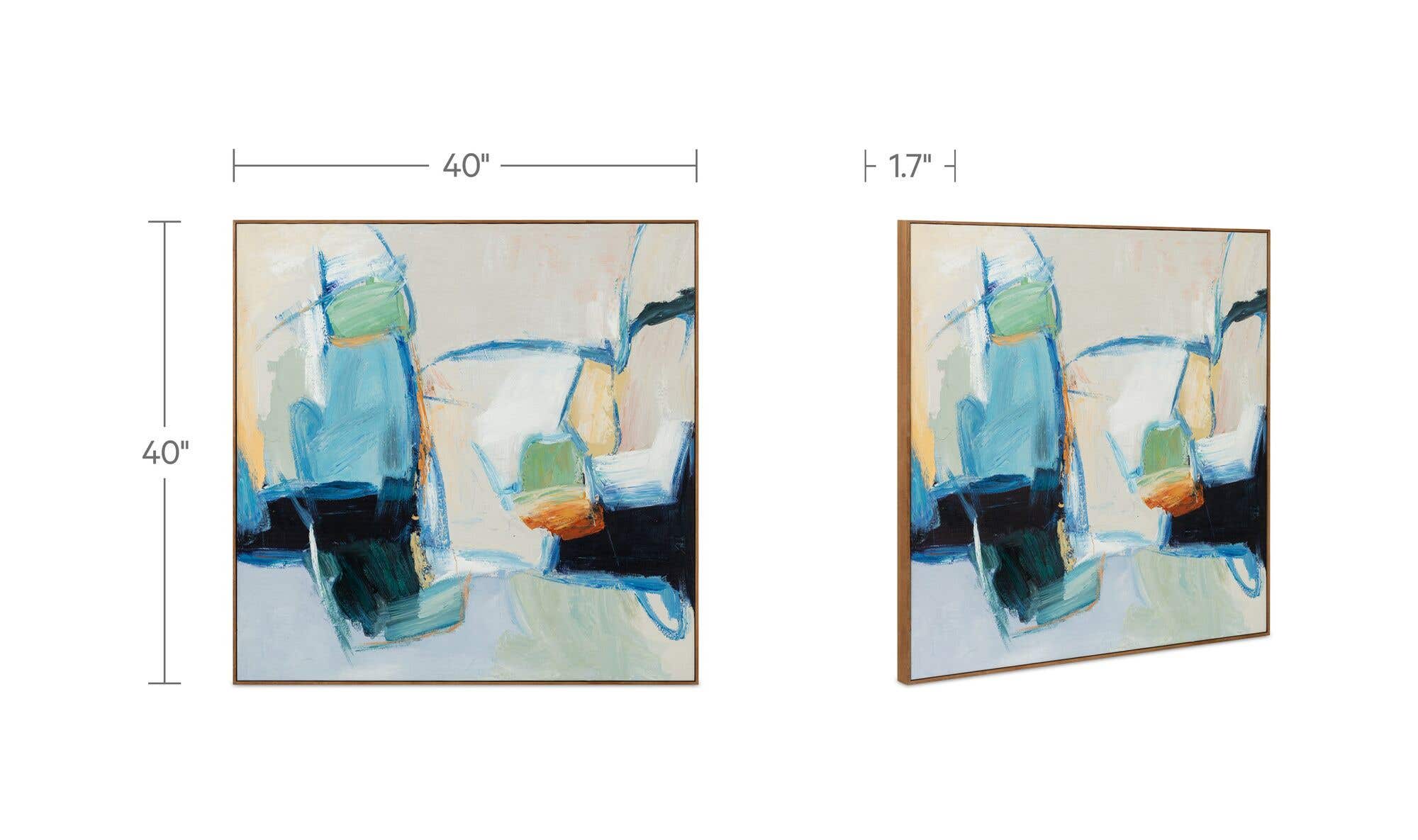 Vitality Framed Painting by Moe's Home Collection - view 8