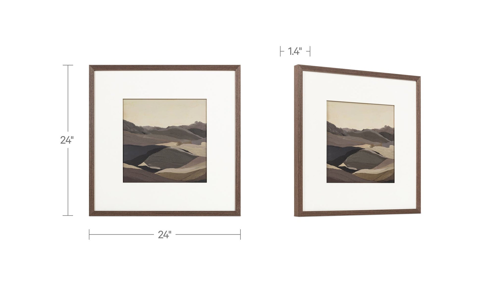 Caledonia Framed Painting by Moe's Home Collection - view 8