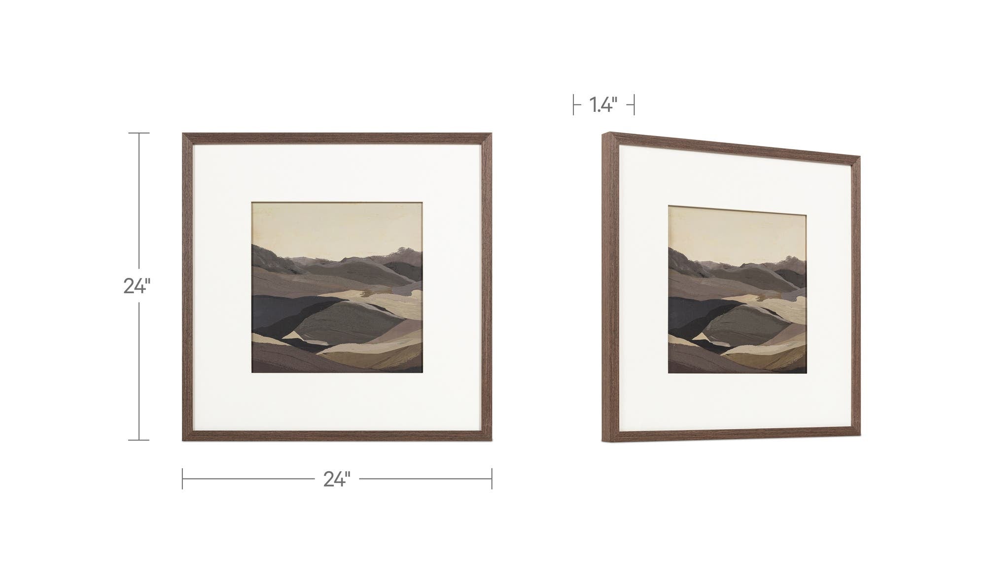 Caledonia Framed Painting by Moe's Home Collection - view 8