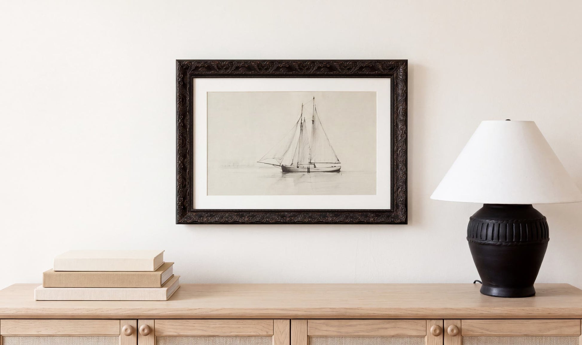 Helm Framed Print With Glass by Moe's Home Collection - view 3