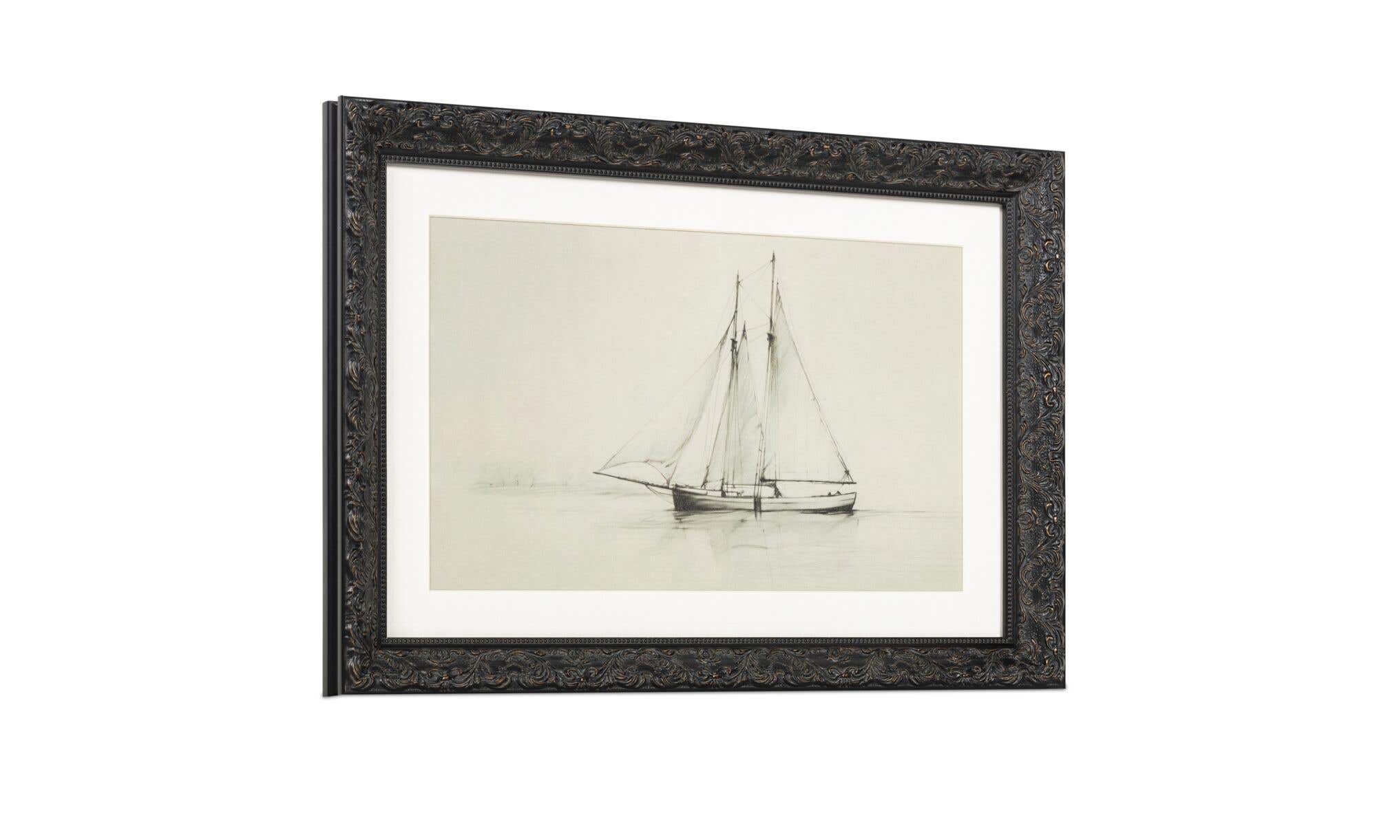 Helm Framed Print With Glass by Moe's Home Collection - view 4