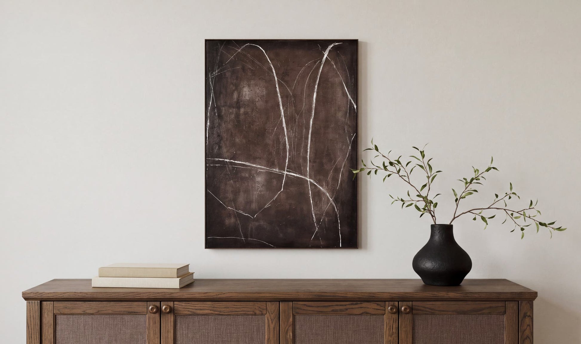 Flint Framed Painting by Moe's Home Collection - view 3