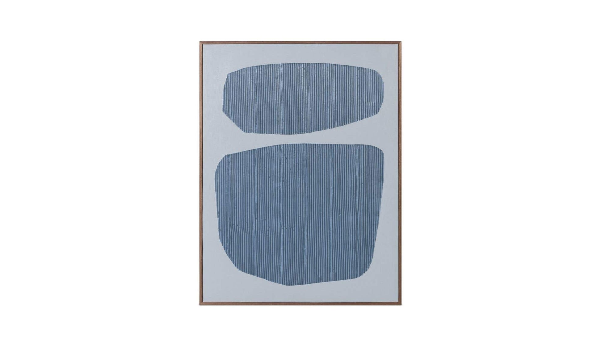 Uma Framed Painting Blue Palette by Moe's Home Collection - view 2