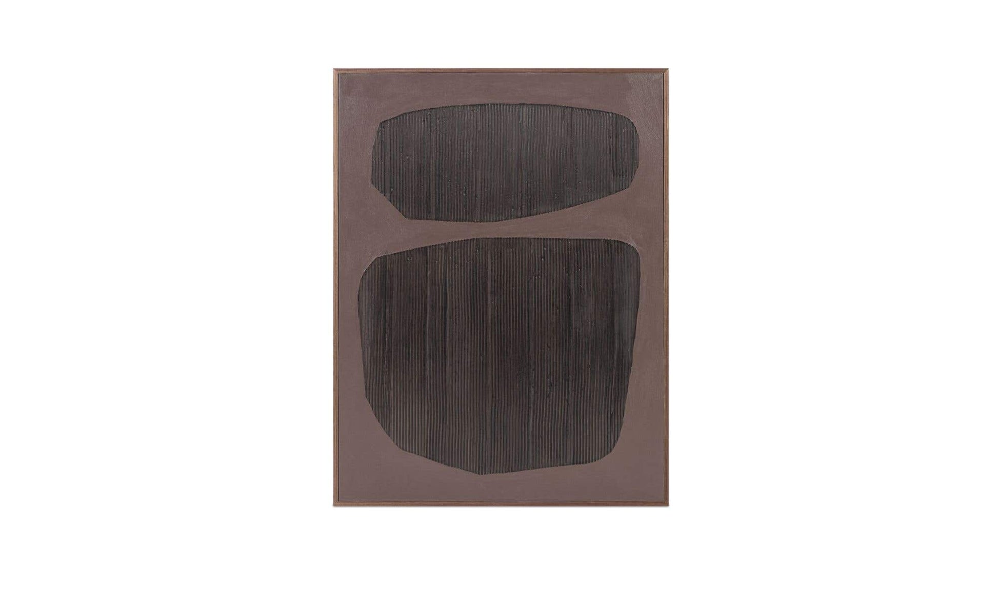 Uma Framed Painting Deep Purple Palette by Moe's Home Collection - view 2