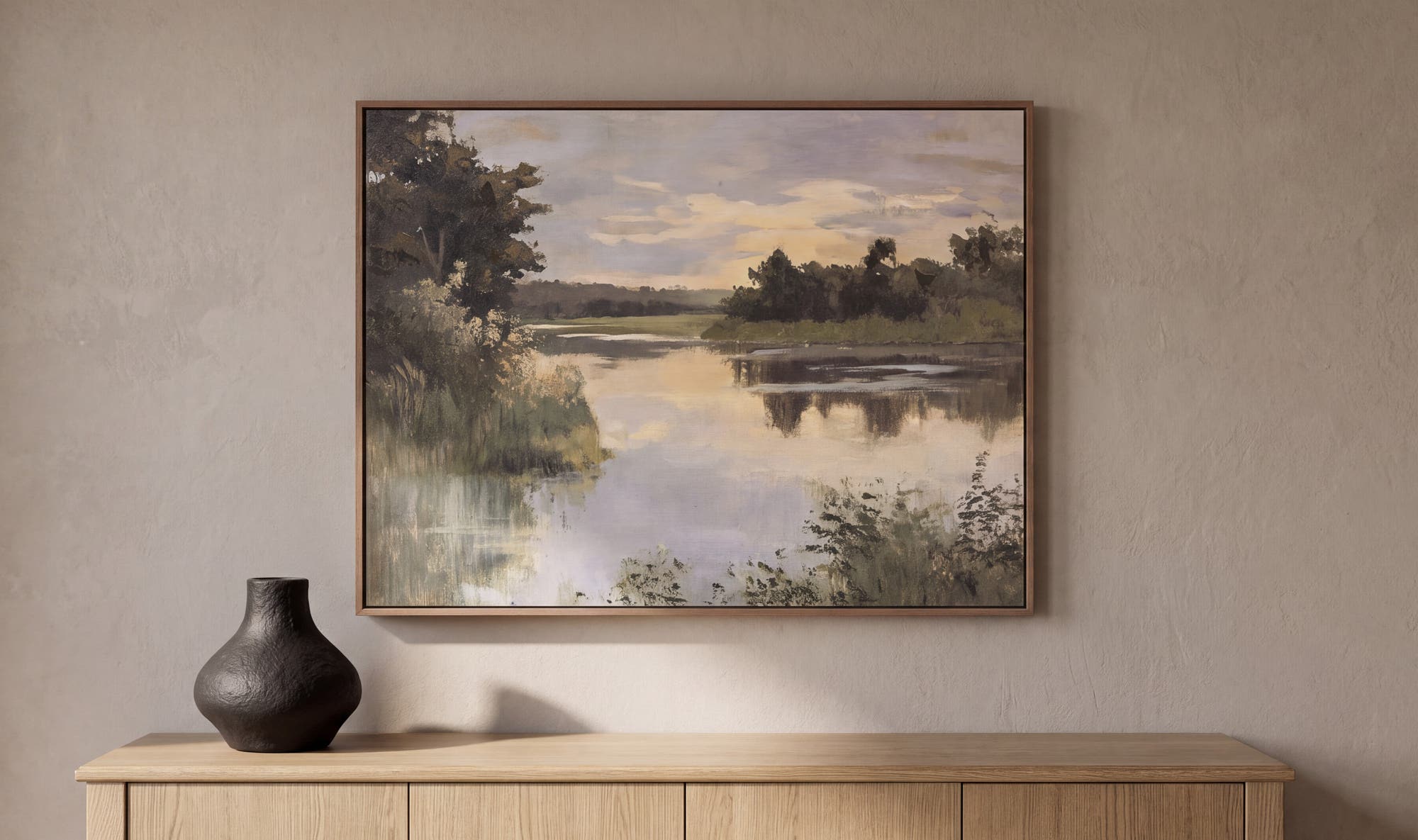Lakeside Framed Painting by Moe's Home Collection - view 3
