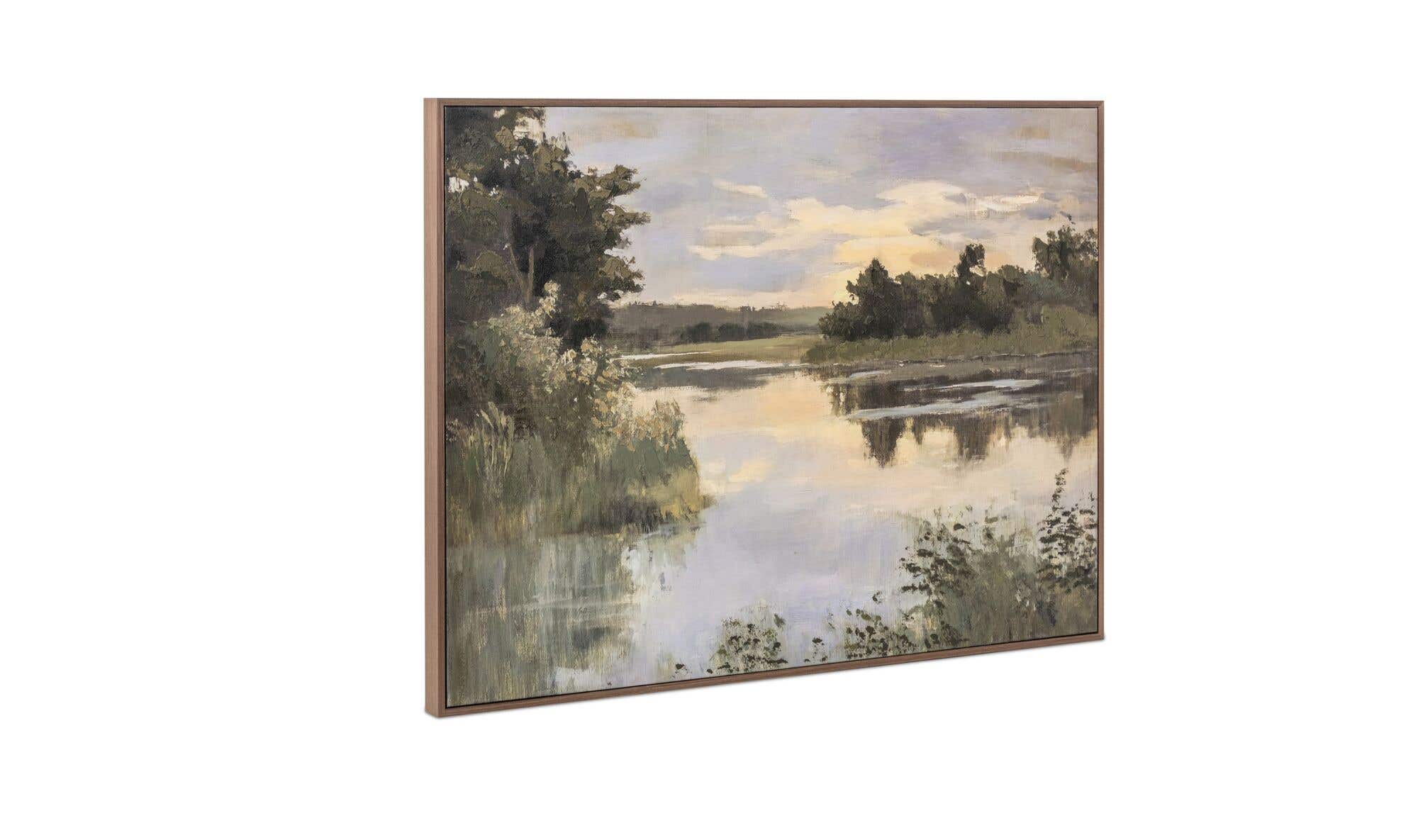 Lakeside Framed Painting by Moe's Home Collection - view 4