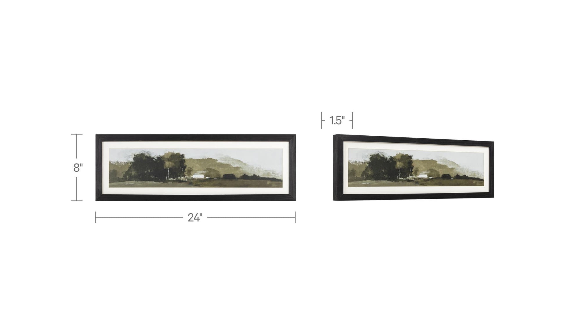 Hathaway Framed Print With Glass by Moe's Home Collection - view 8