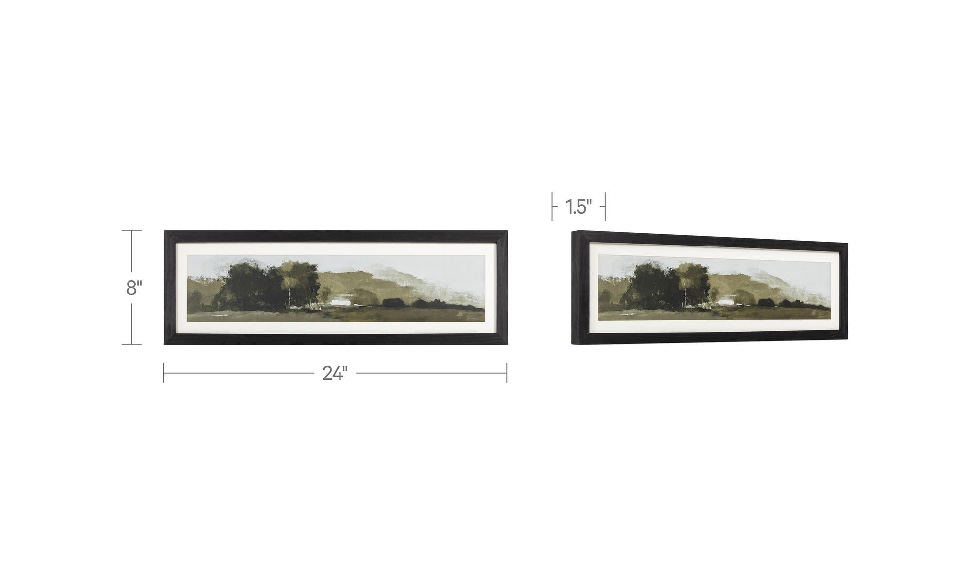 Hathaway Framed Print With Glass by Moe's Home Collection - view 8